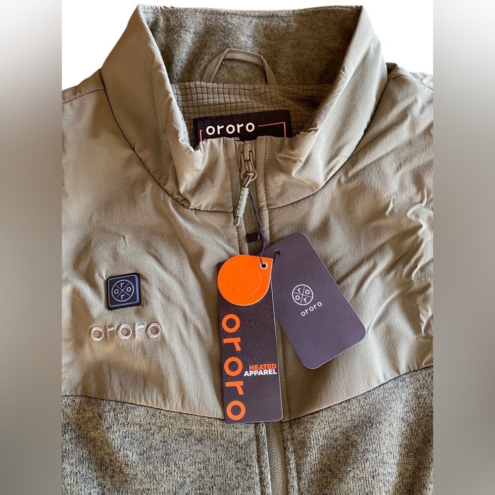 NWT Ororo Augusta Heated Fleece Vest Men’s XL Outdoors Work Winter Golf Hunting - Picture 5 of 8